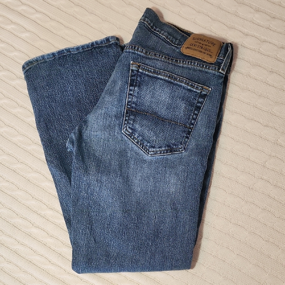 Levi Men's 33x30 Relaxed Blue Jeans